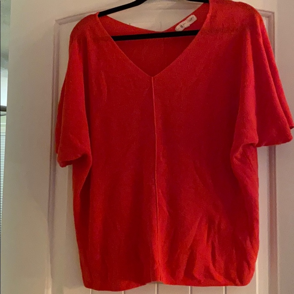 Loft short sleeve knit top